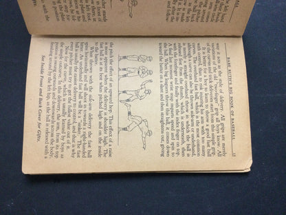 Babe Ruth's Big Book of Baseball from 1935 New York Yankees original