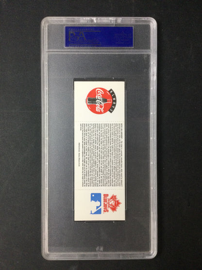 Roger Clemens 3,000 Strikeout Ticket 1998 Blue Jays Game PSA 8