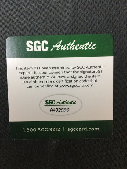 Sammy Baugh Washington Redskins QB Signed First Day Knute Rockne Cover Notre Dame SGC