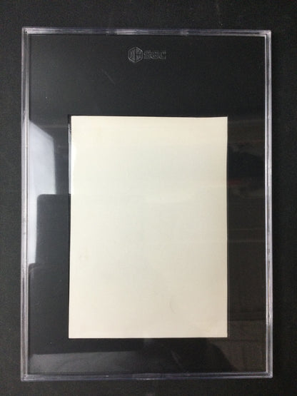 Ernie Banks Jay Publishing 1962 Chicago Cubs "Batting" SGC Over-Size Slab