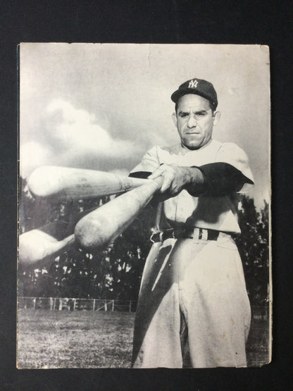 Yogi Berra 1955 Baseball Who's Who in the Big Leagues Magazine New York Yankees