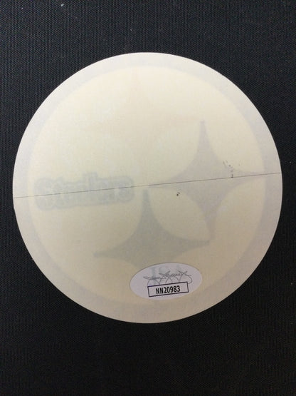 Art Rooney owner/founder of the Pittsburgh Steelers signed Decal (d.1988) JSA