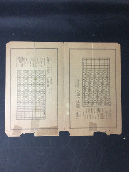 Washington Senators vs. New York Giants 1933 authentic World Series Program RARE! Polo Grounds