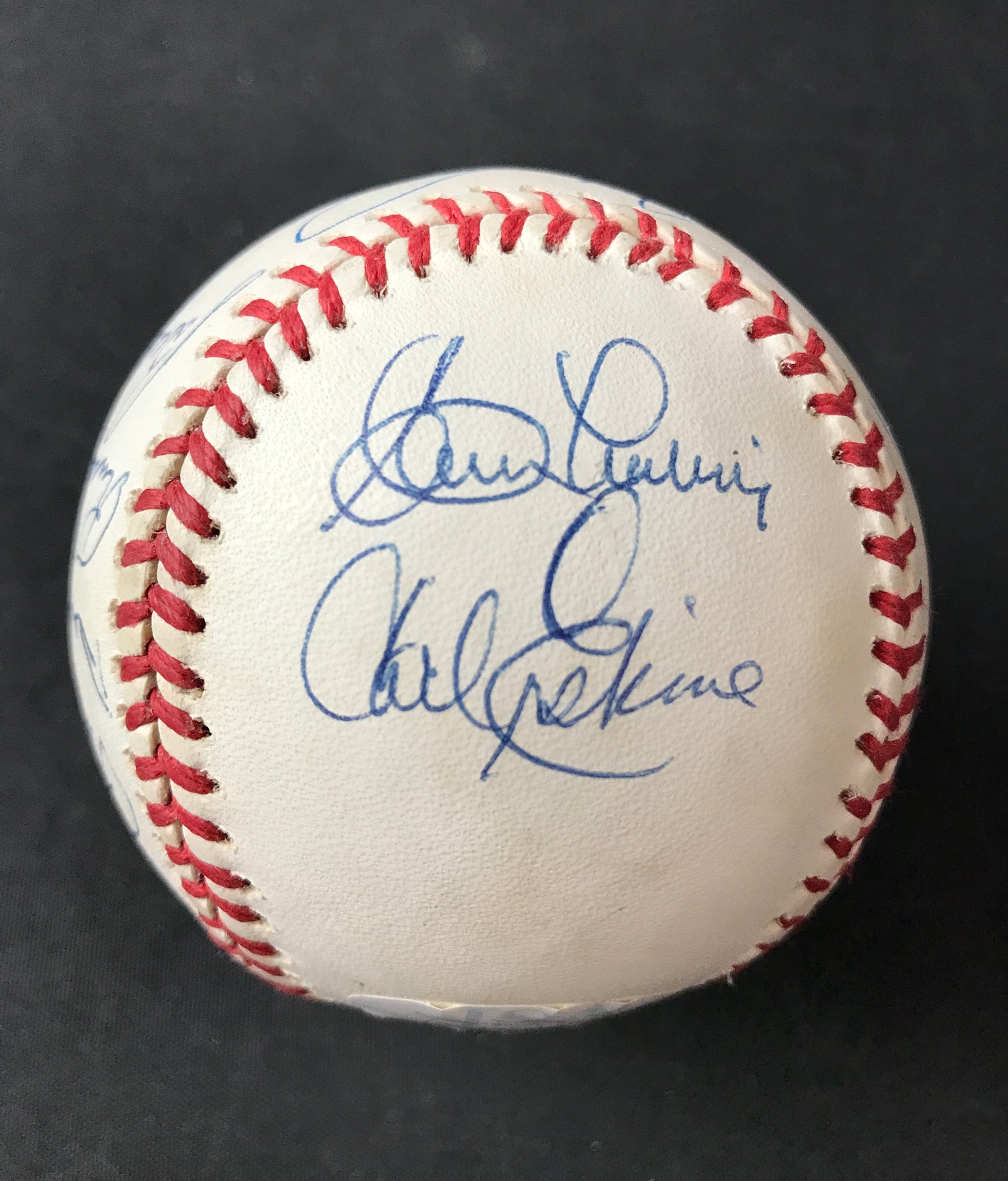 1955 Brooklyn Dodgers Team Signed Baseball Sandy Koufax, Duke, Pee Wee 13 Autographs JSA LOA