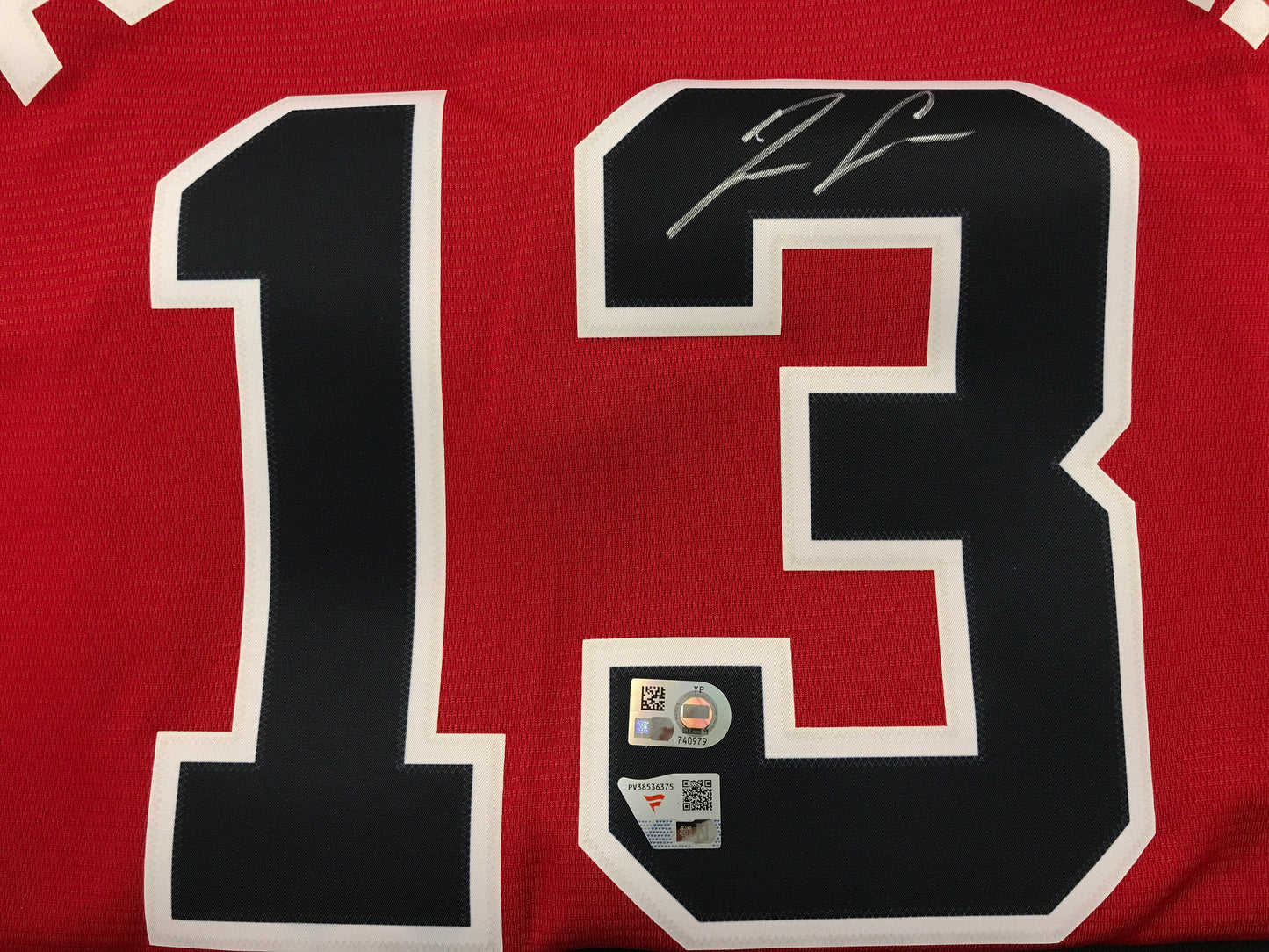 Ronald Acuna Jr Signed Braves Red Authentic Nike Jersey L Fanatics COA NEW