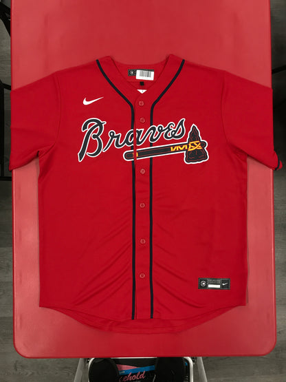 Ronald Acuna Atlanta Braves Signed & Licensed Jersey Fanatics COA unwrapped High Quality