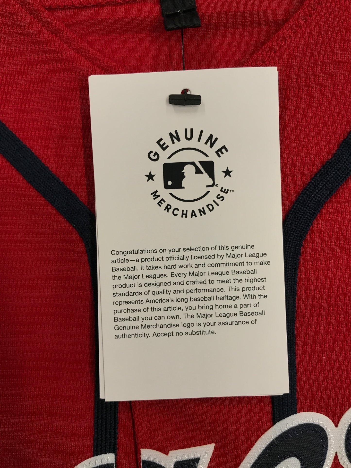 Ronald Acuna Atlanta Braves Signed & Licensed Jersey Fanatics COA unwrapped High Quality