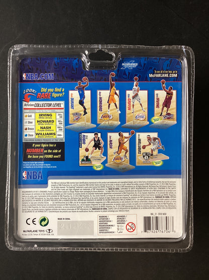 Steve Nash McFarlane NBA L.A. Lakers Action Figure Rare Error, in Dwight Howard Packaging