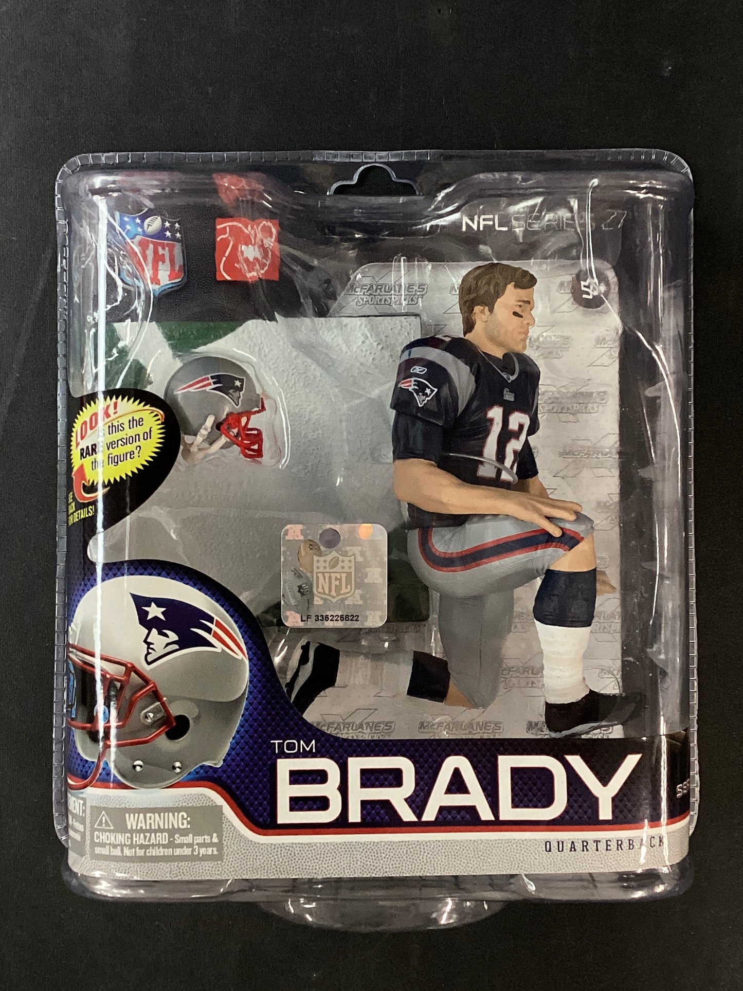 Tom Brady McFarlane NFL New England Patriots Action Figure Series 27 Kneeling 2011