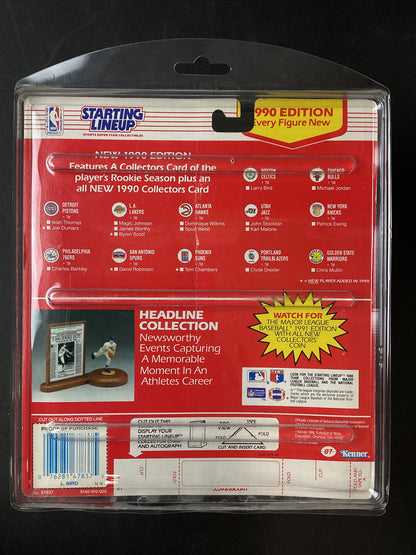 Larry Bird Vintage Starting Lineup with case Boston Celtics HOF