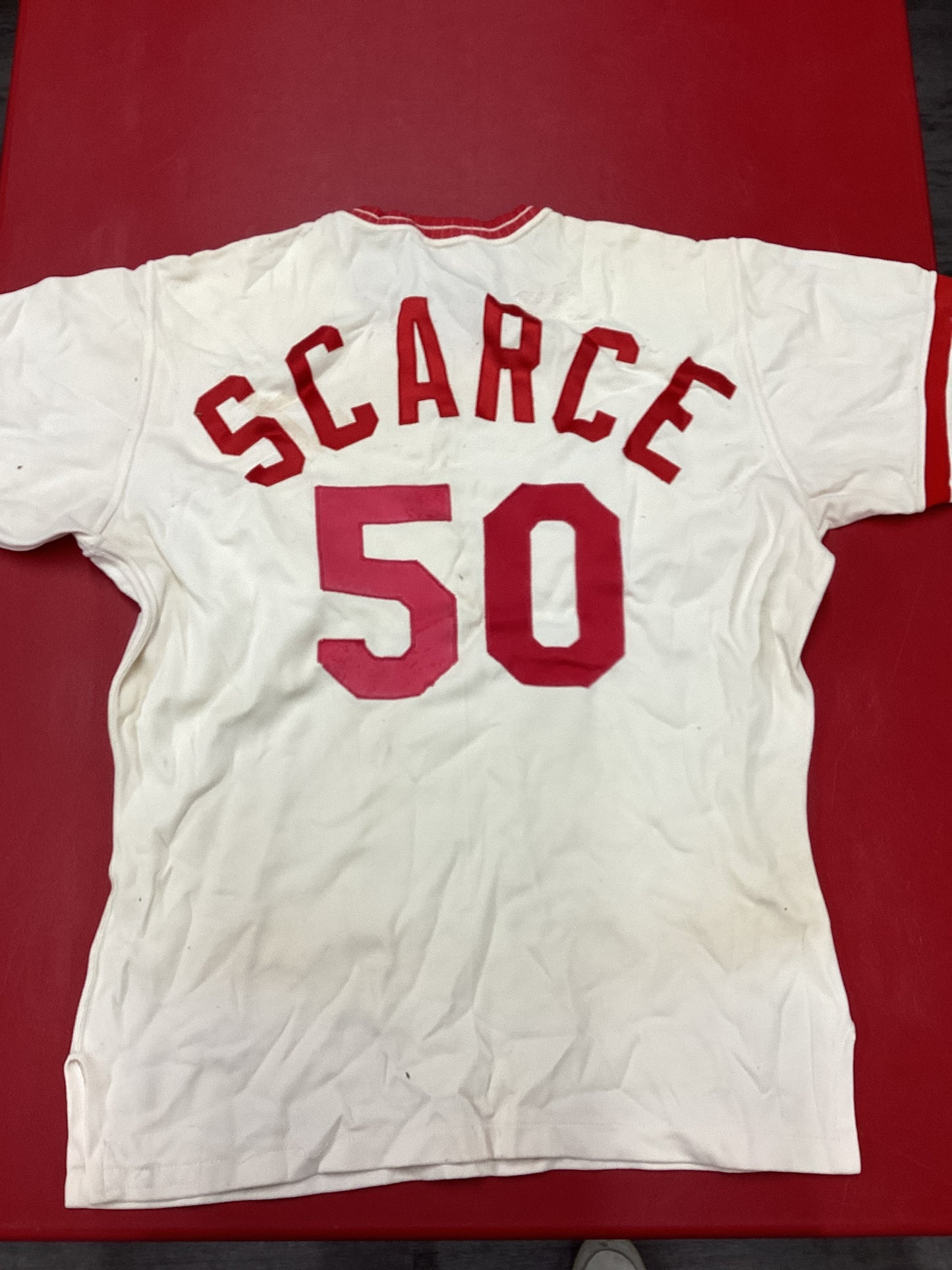 Marc Scarce Cincinnati Reds Authentic Team Issued Jersey #50 from 1969!