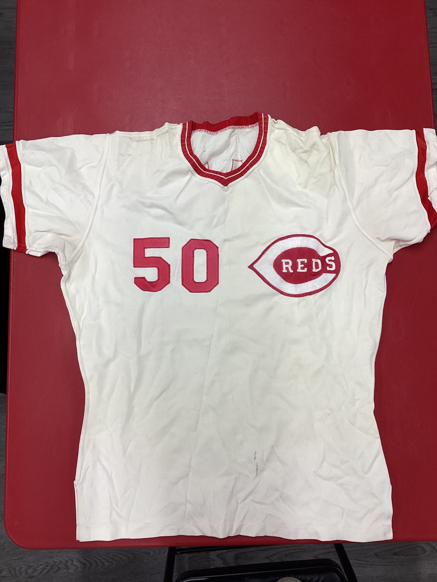 Marc Scarce Cincinnati Reds Authentic Team Issued Jersey #50 from 1969!