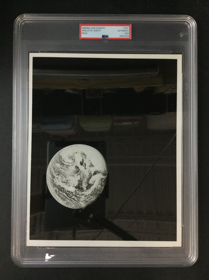 Apollo 10 EARTH Type 1 Photo PSA-DNA 1969 Original Photograph!