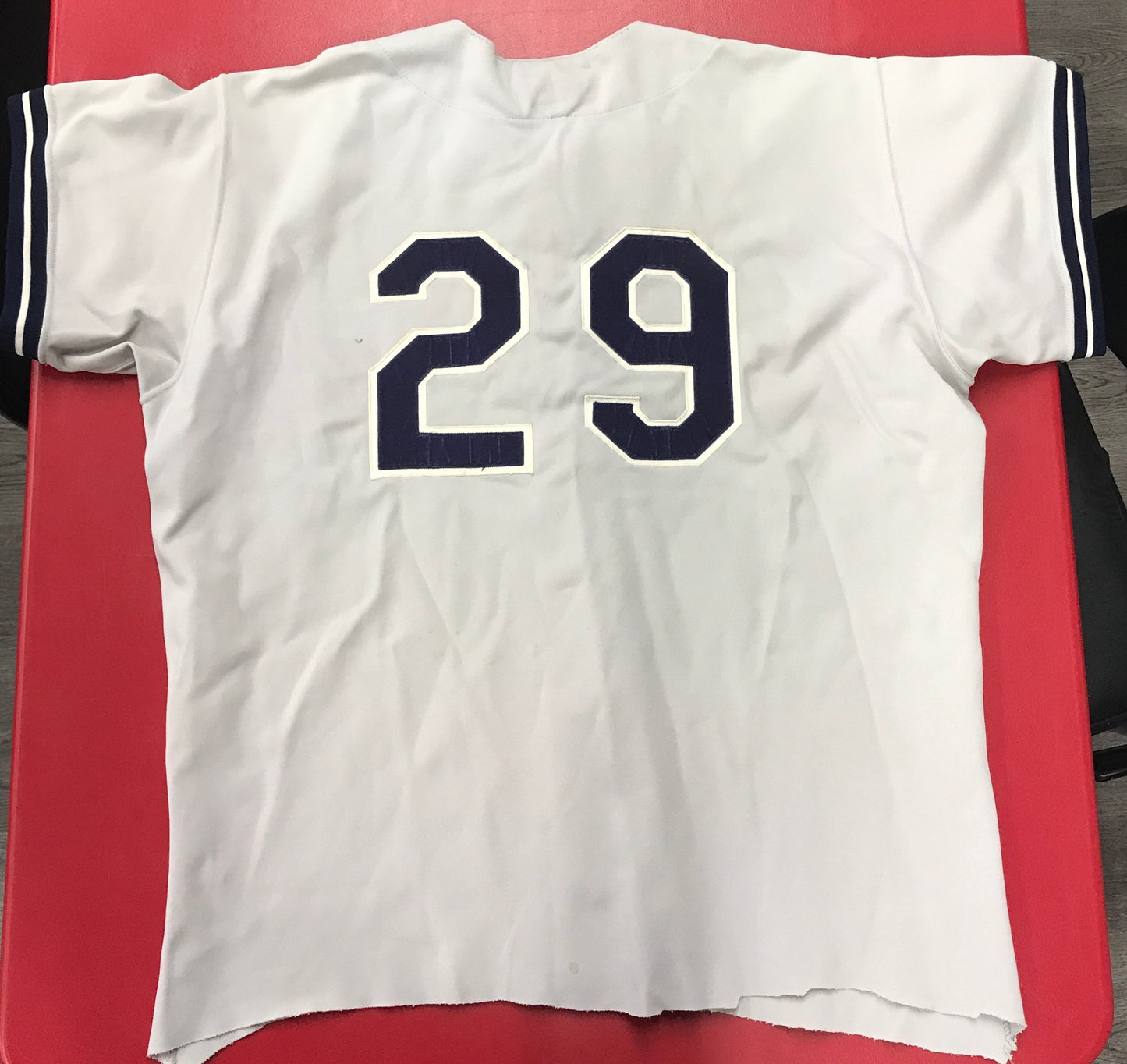 Jim "Catfish" Hunter Game Worn Uniform 1970's New York Yankees Jersey #29 & Pants