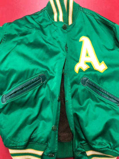 Jim "Catfish" Hunter Original Warm-Up Jacket from Oakland A's circa 1974