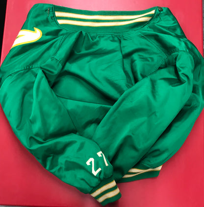Jim "Catfish" Hunter Original Warm-Up Jacket from Oakland A's circa 1974