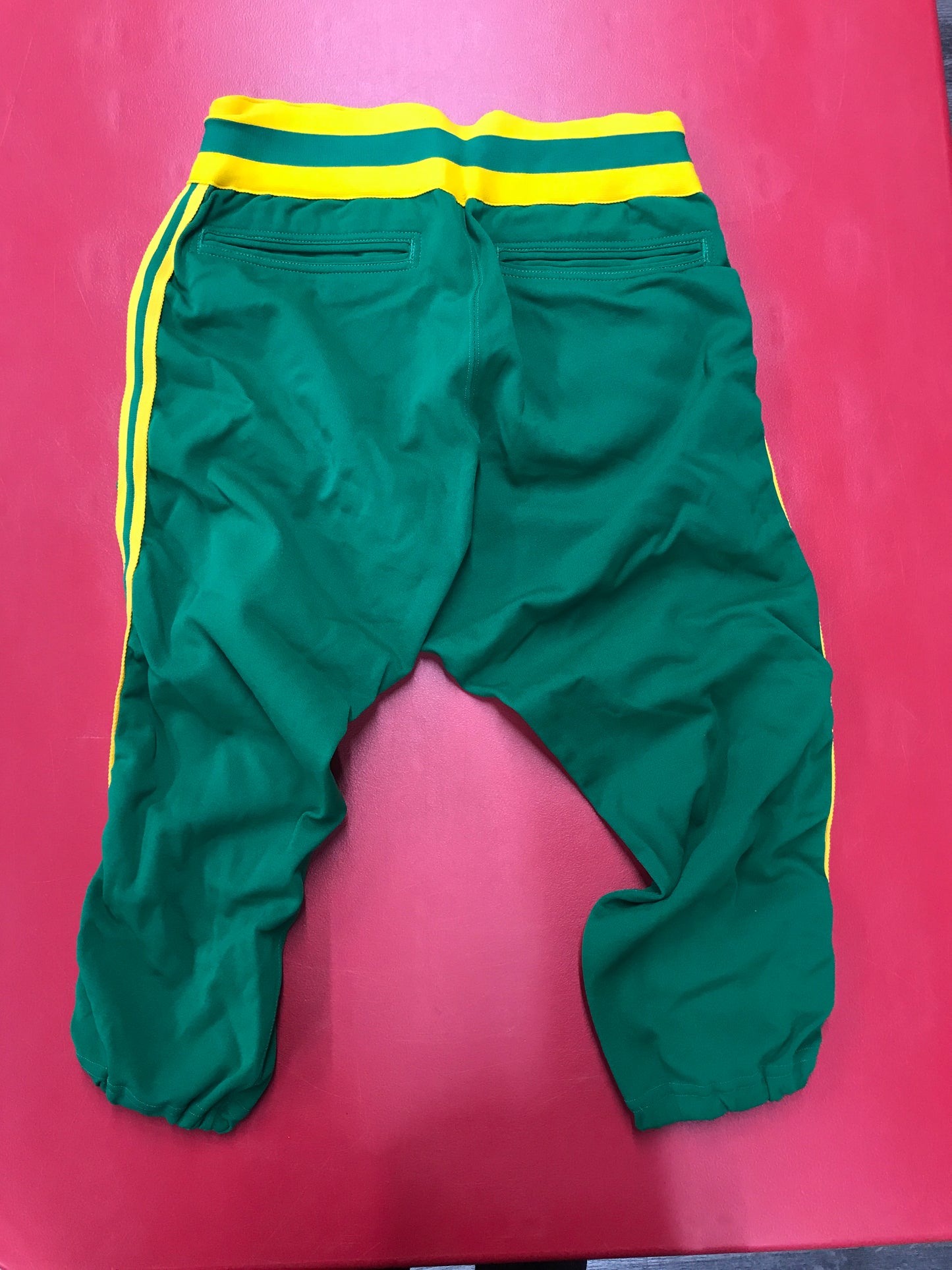 Jim "Catfish" Hunter Original 1973 Green Pants Oakland A's Road Uniform
