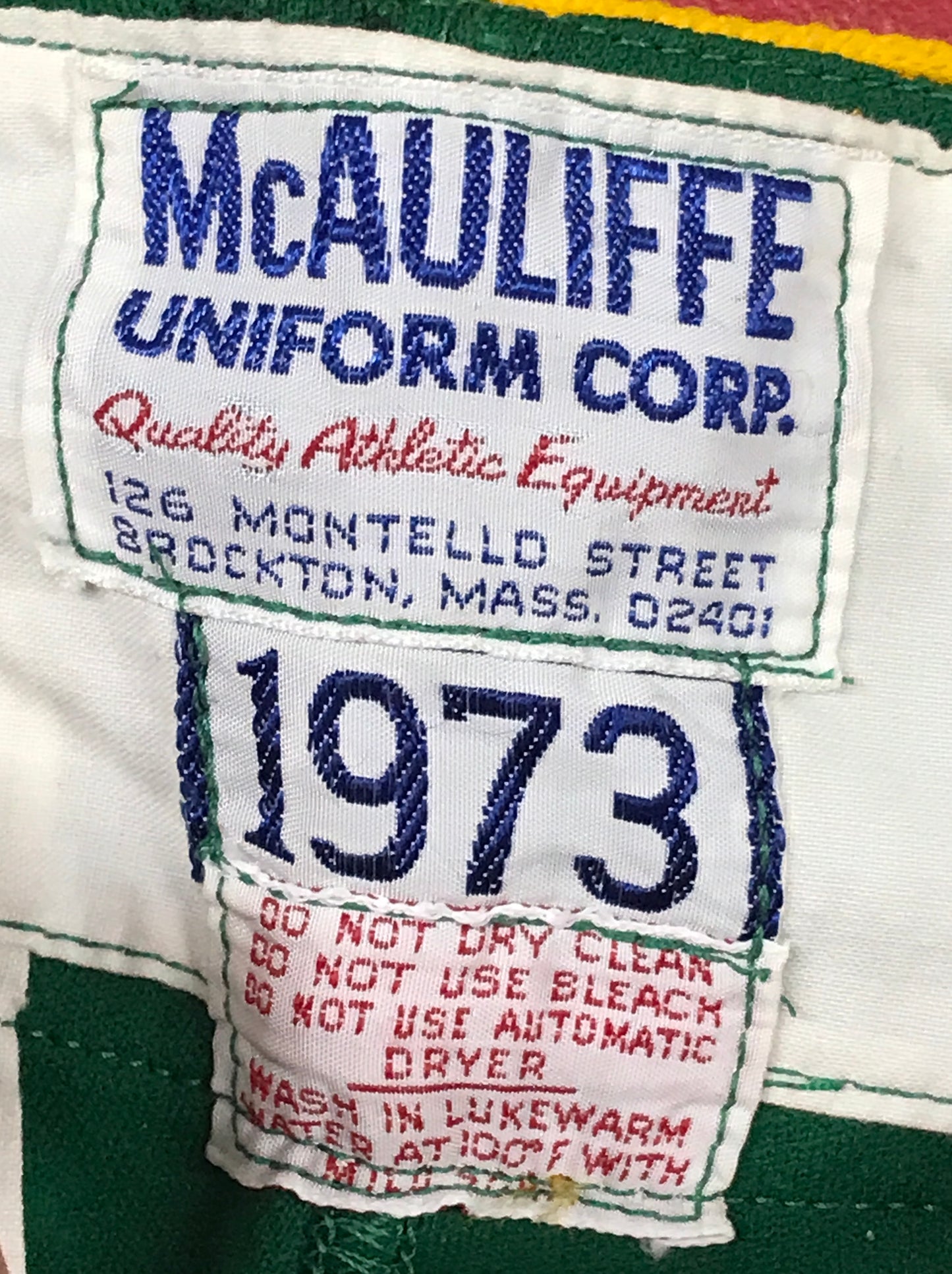 Jim "Catfish" Hunter Original 1973 Green Pants Oakland A's Road Uniform