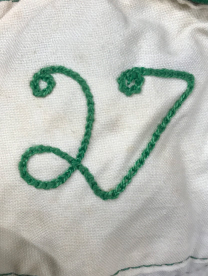 Jim "Catfish" Hunter Original 1973 Green Pants Oakland A's Road Uniform