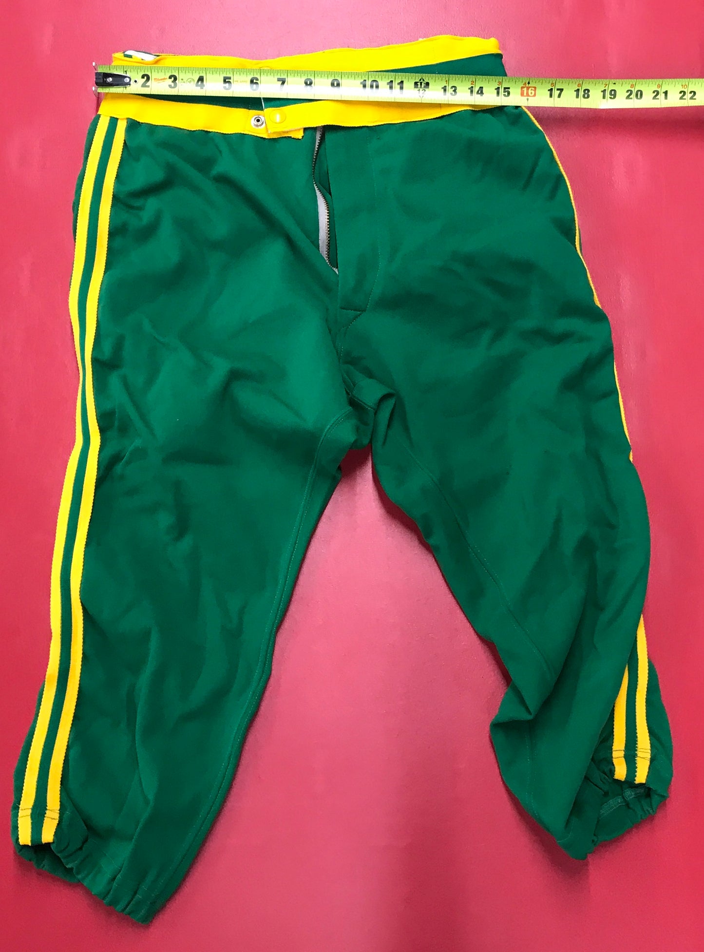 Jim "Catfish" Hunter Original 1973 Green Pants Oakland A's Road Uniform