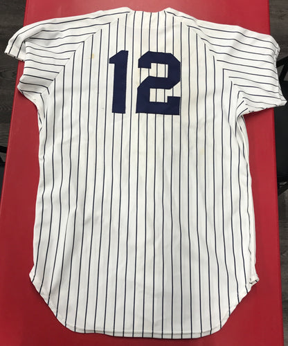 Rick "Big Daddy" Reuschel Game Worn 1981 New York Yankees Jersey #12
