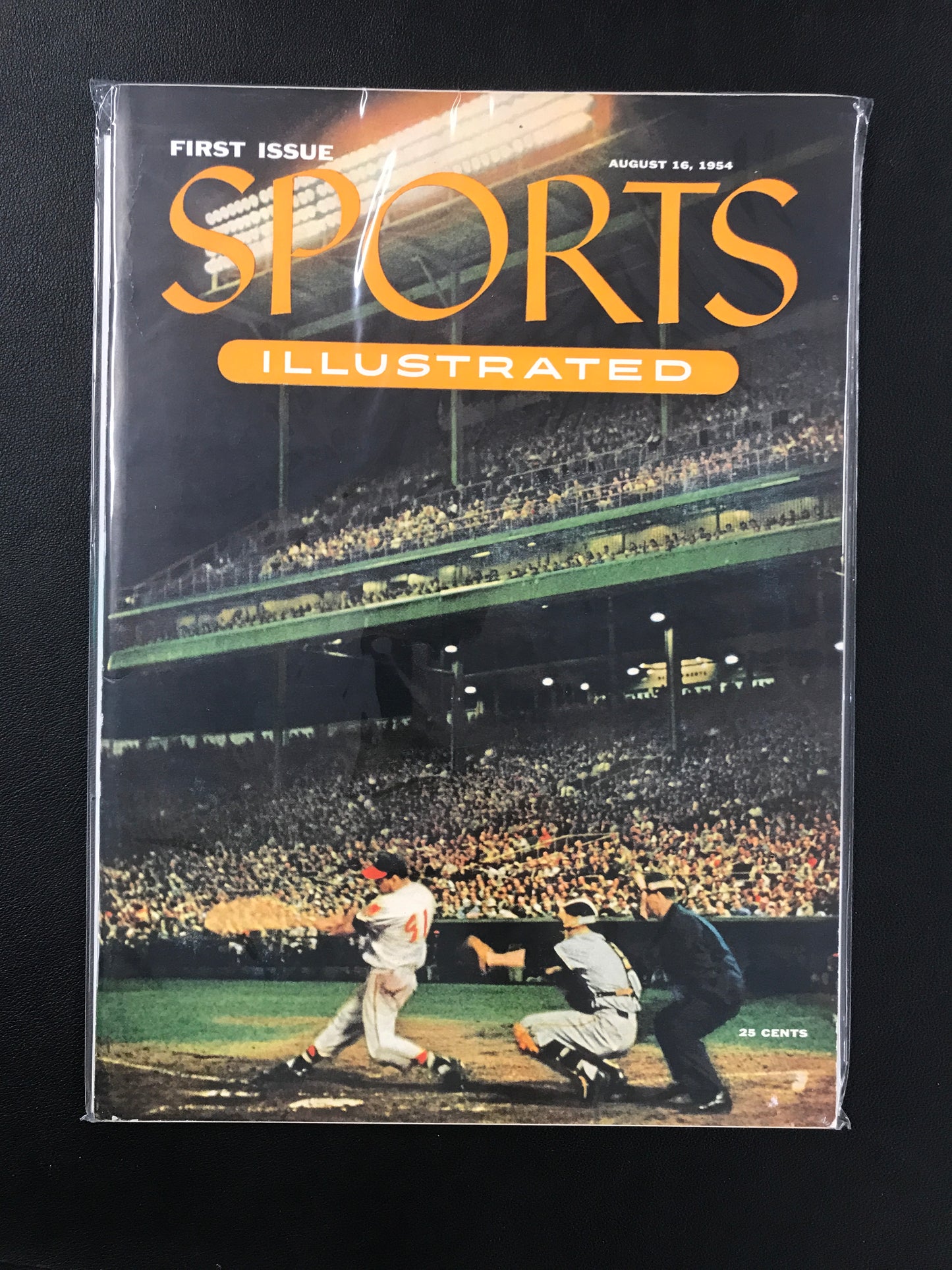 Sports Illustrated #1 Eddie Mathews Cover 1954, HIGH GRADE w/1954 Card Inserts