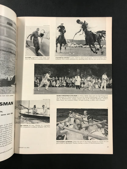 Sports Illustrated #1 Eddie Mathews Cover 1954, HIGH GRADE w/1954 Card Inserts