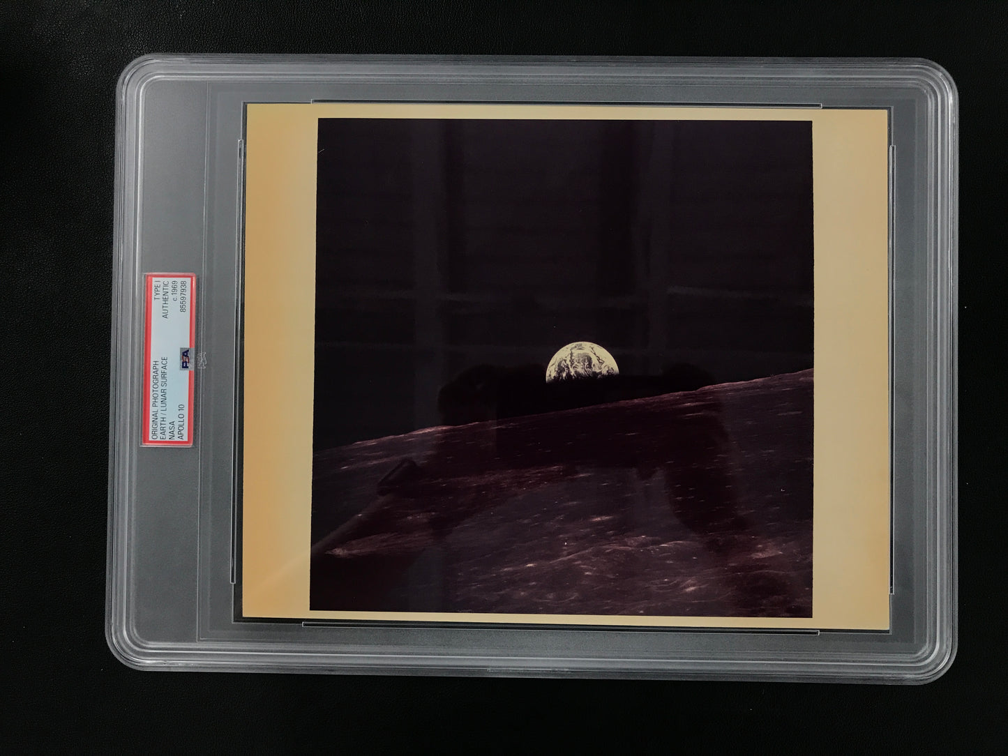 NASA Type 1 Photo of the Earth in 1969, original Apollo 10 Photo from NASA