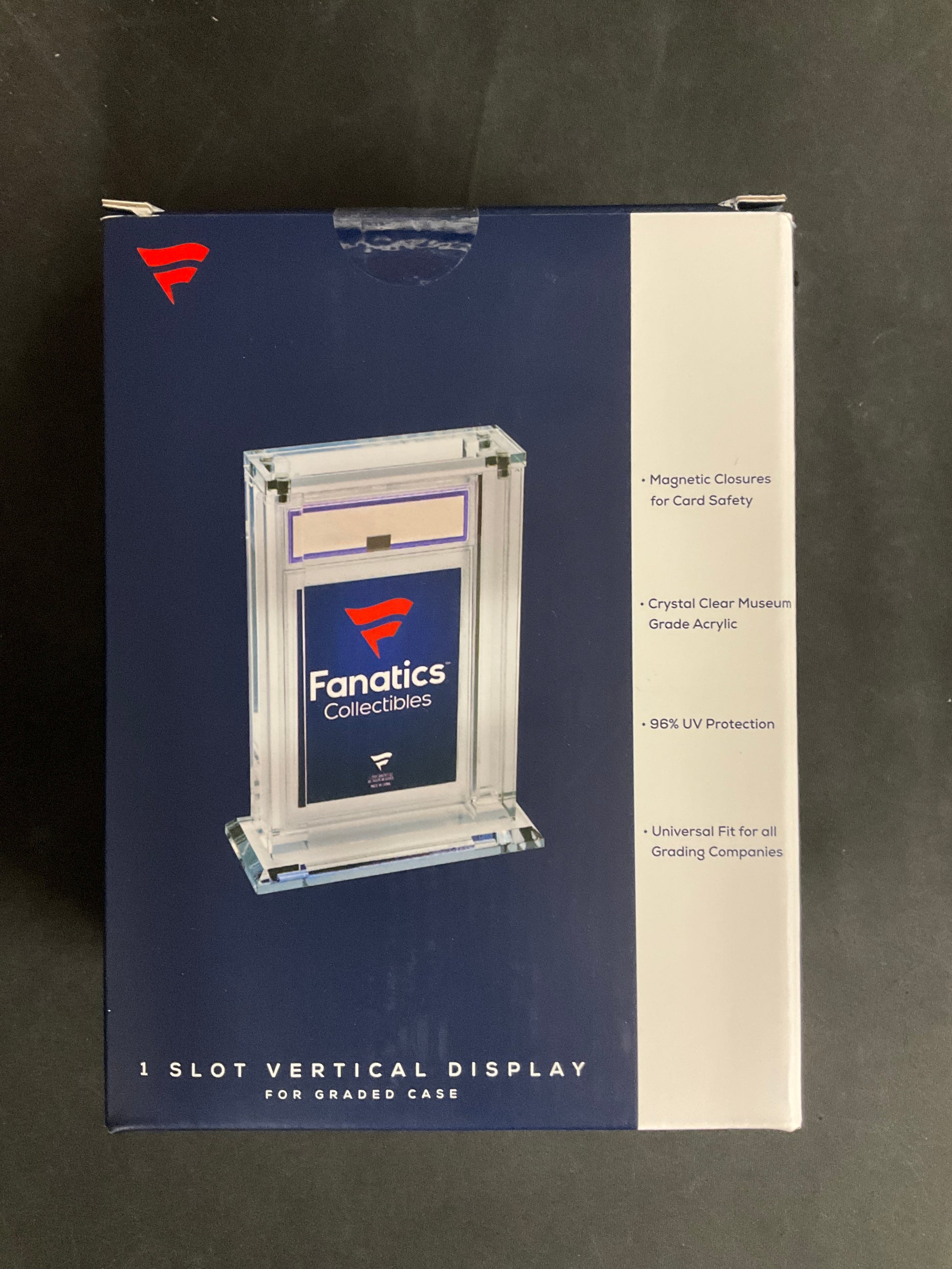 Fanatics Magnetic Graded Card Display Case Collector's World Fanatics Magnetic Graded Card Display Case Collector's World