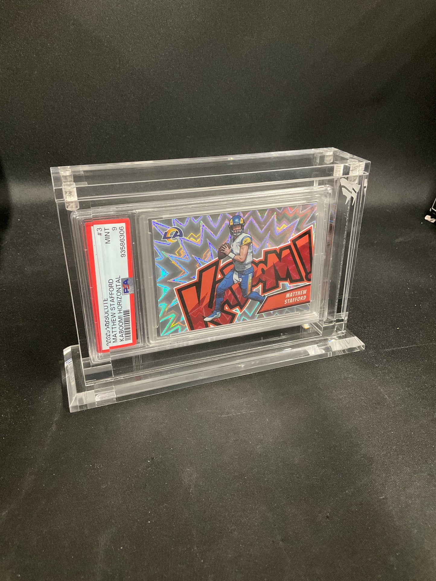 Fanatics Horizontal Magnetic Graded Card Display Case