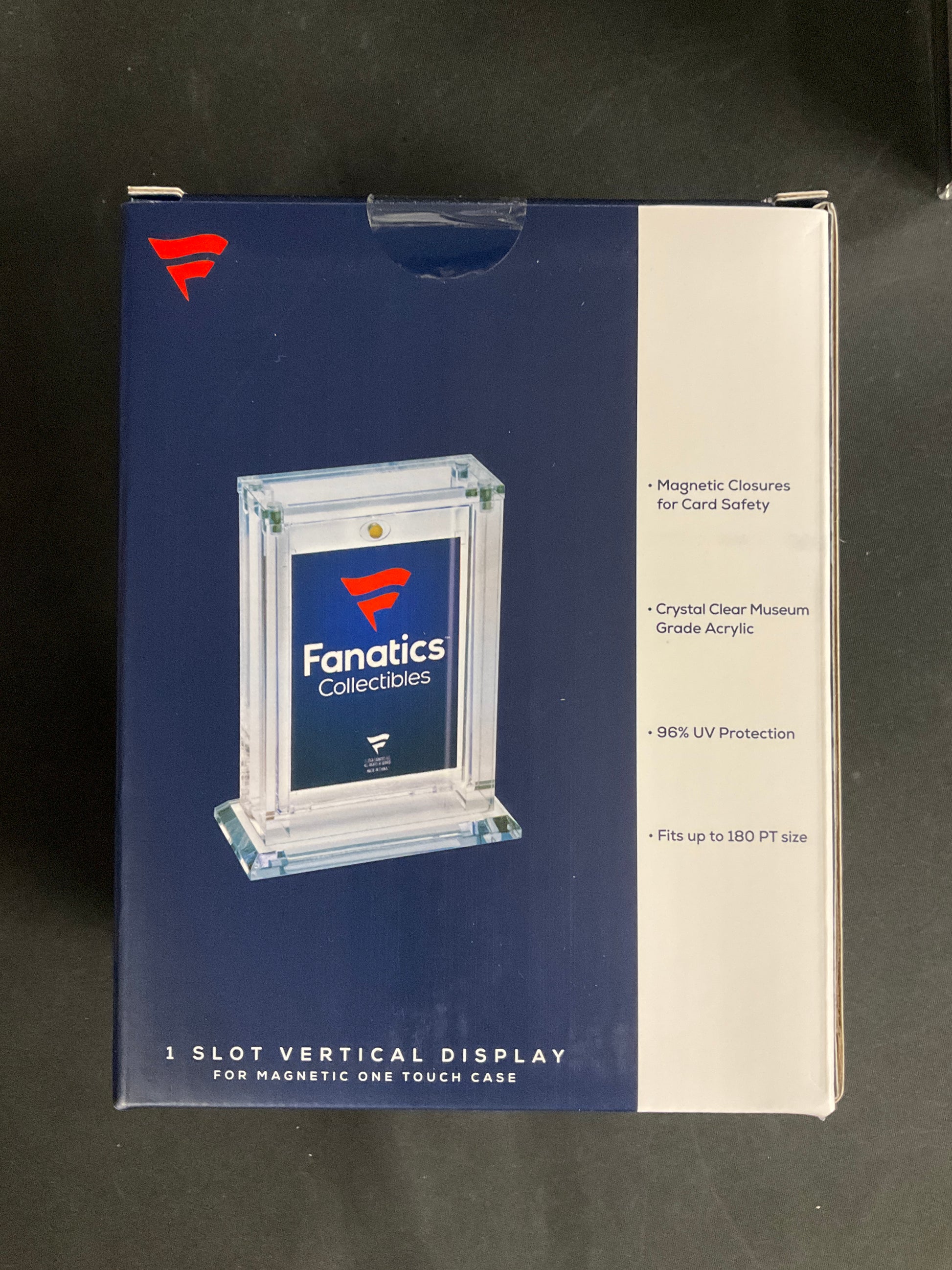 Fanatics Magnetic One-Touch Card Display Case Collector's World Fanatics Magnetic One-Touch Card Display Case Collector's World