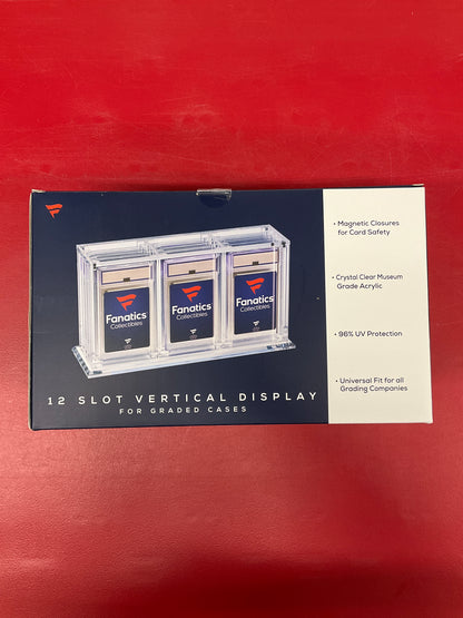 Fanatics Magnetic 12-Card Graded Display Case