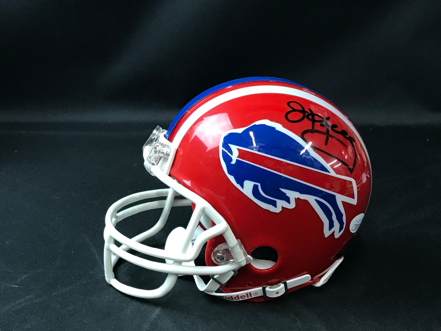 Jim Kelly Signed Mini Helmet Buffalo Bills HOF JSA Certified