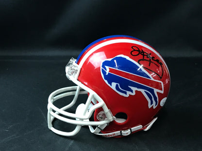 Jim Kelly Signed Mini Helmet Buffalo Bills HOF JSA Certified