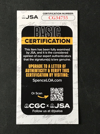 Jim Kelly Signed Mini Helmet Buffalo Bills HOF JSA Certified