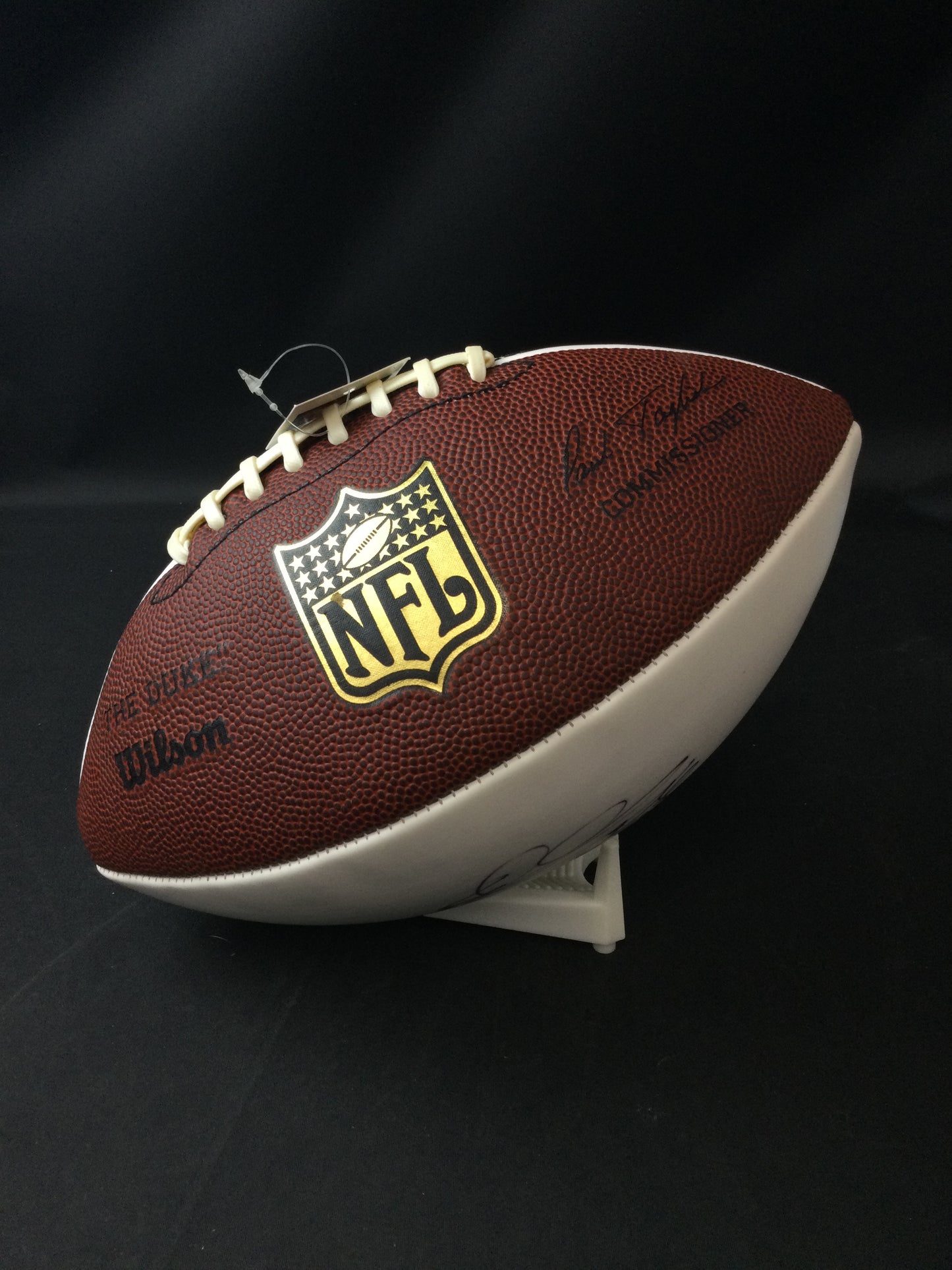 Rod Woodson Signed Football "HOF 09" Pittsburgh Steelers Autograph JSA certified