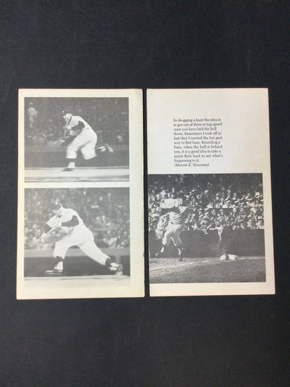 Mickey Mantle SIGNED Book Page "Best Wishes" Bold Autograph JSA LOA New York Yankees