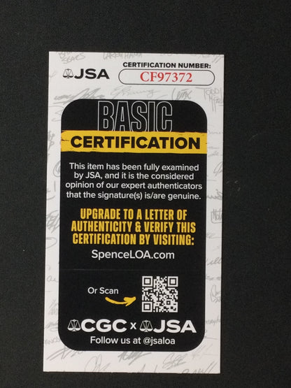 Otis Sistrunk Signed 8x10 Photo Oakland Raiders JSA Cert