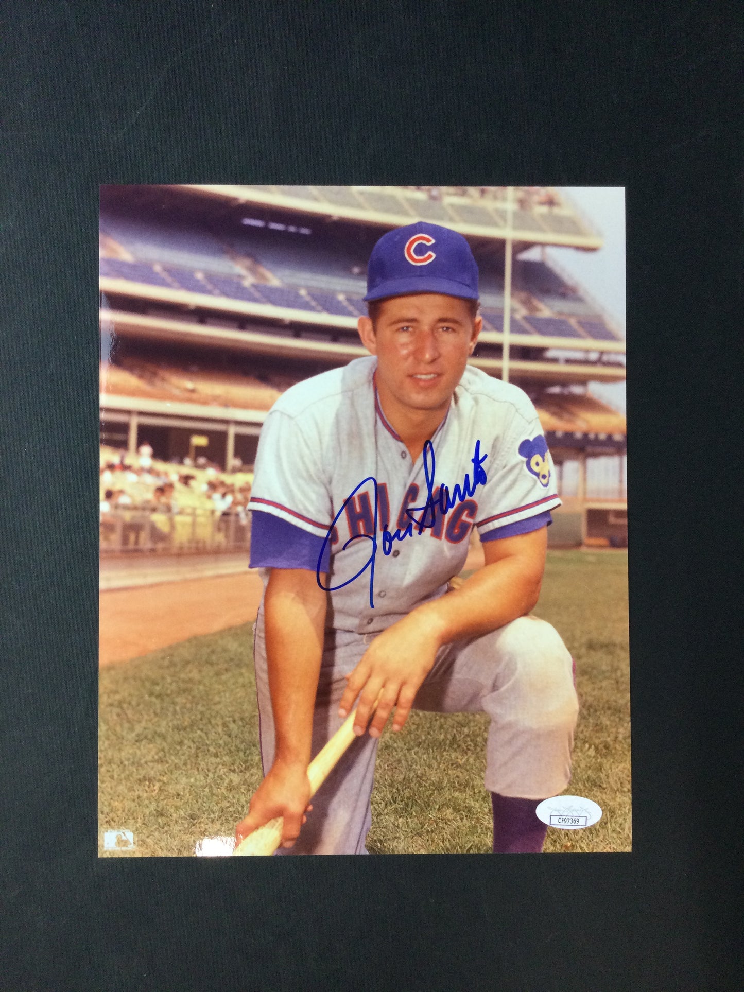 Ron Santo Signed 8x10 Photo Chicago Cubs HOF JSA Cert