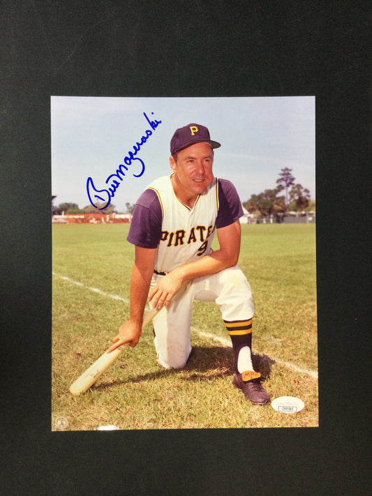 Bill Mazeroski Signed 8x10 Photo Pittsburgh Pirates HOF JSA Cert