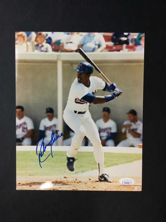 Ruben Sierra Signed 8x10 Photo Texas Rangers JSA Cert