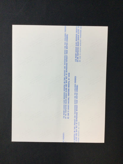 Ruben Sierra Signed 8x10 Photo Texas Rangers JSA Cert