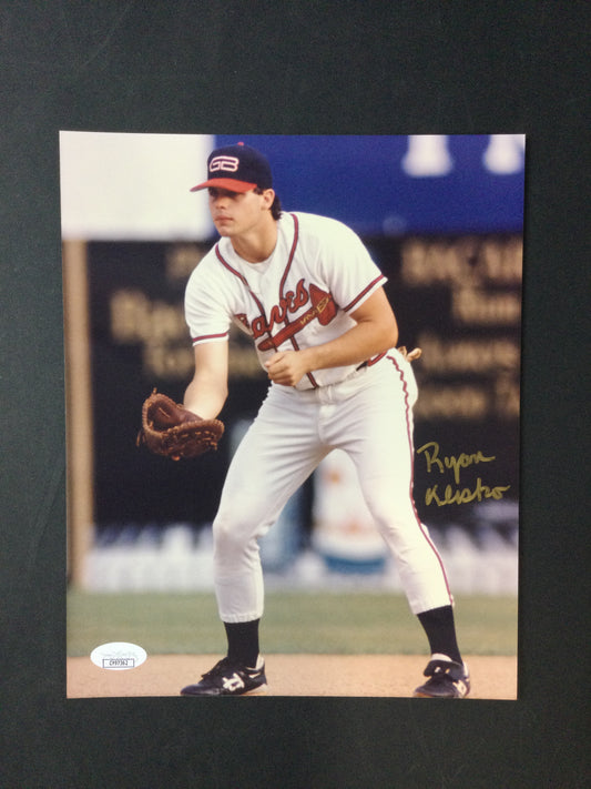 Ryan Klesko Signed 8x10 Photo Atlanta Braves JSA Cert