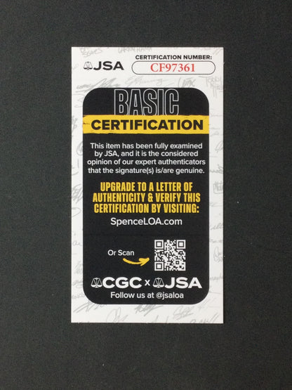 Bob Friend Signed "World Series 1960" 8x10 Photo Pittsburgh Pirates HOF, JSA Cert