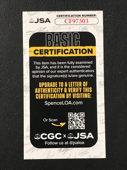 Thurman Thomas Gameday Program Autograph Buffalo Bills HOF JSA