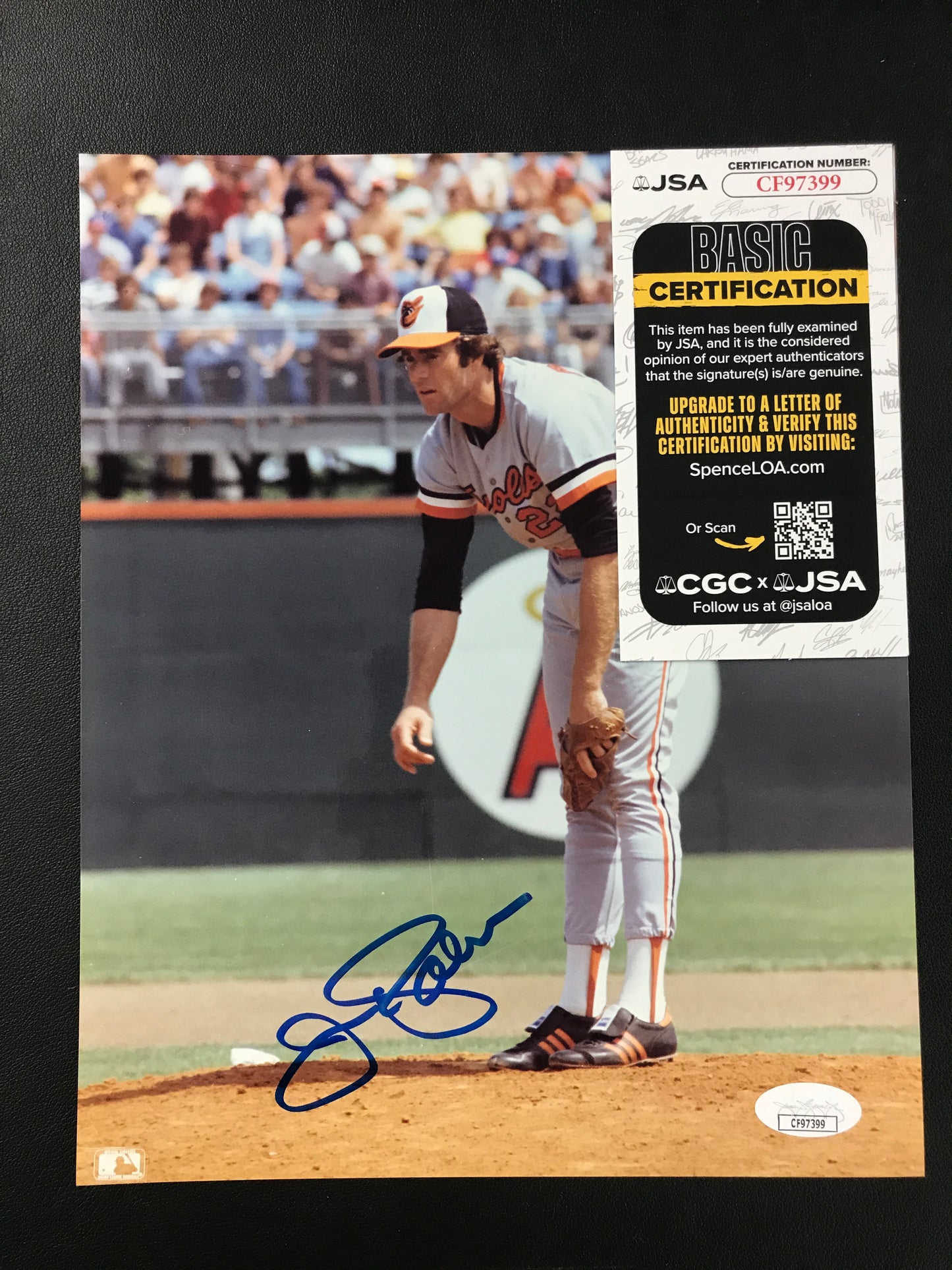Jim Palmer Signed 8x10 Photo Baltimore Orioles HOF JSA Certified