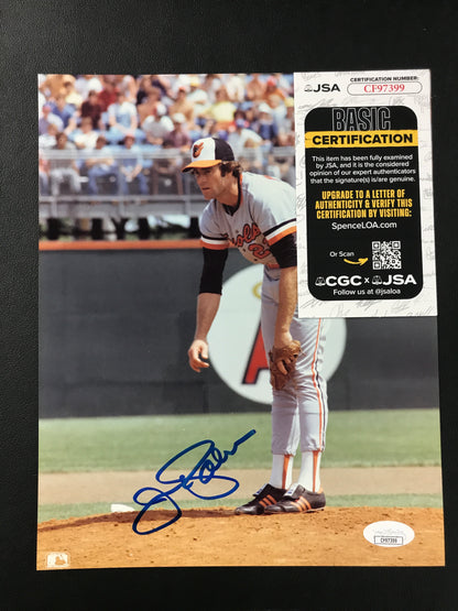 Jim Palmer Signed 8x10 Photo Baltimore Orioles HOF JSA Certified