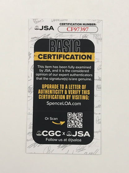 Don Newcombe Signed 8x10 Photo Brooklyn Dodgers JSA Certified