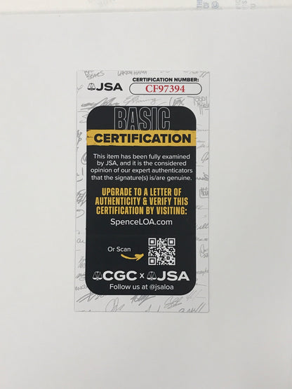 Hank Bauer Signed 8x10 Photo New York Yankees JSA Certified