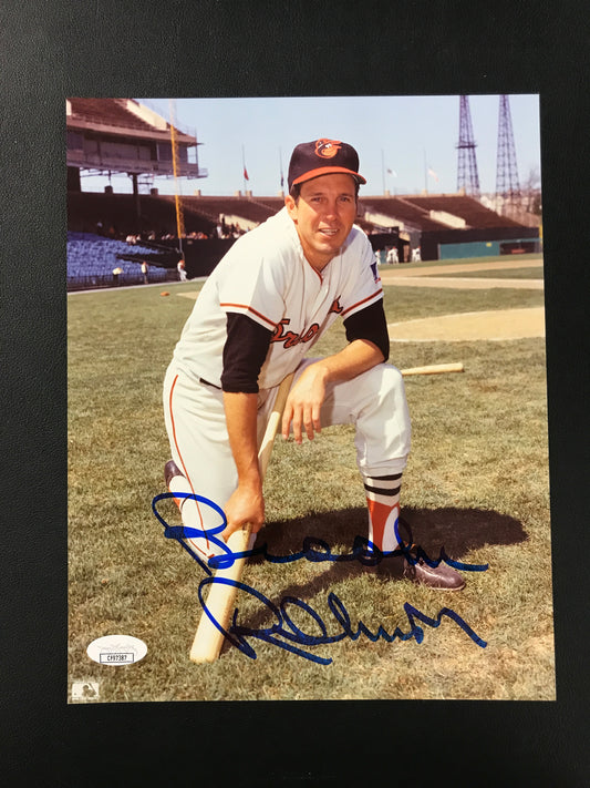 Brooks Robinson Signed 8x10 Photo Baltimore Orioles JSA Certified